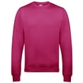 thumbnail image 1 of Awdis - Sudadera lisa con cuello redondo Unisex (Rosa Lipstick), 1 of 2