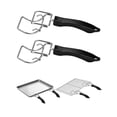 thumbnail image 3 of 4 Pack Air Fryer Convection Toaster Oven Tray Extractor,Grills Extractor, Oven Rack Pull Tool,Grills Clip, Oven Clip, 3 of 6