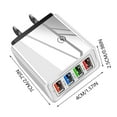 thumbnail image 4 of Wall Mounted Mobile Phone Charger, Portable Fast Charger for Smartphones & Computers, Overcurrent Protection, 4 of 6