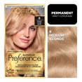 thumbnail image 1 of L'Oreal Paris Superior Preference Permanent Hair Color, Oil-in-Gel, Medium Blonde, 1 unit, 1 of 11