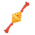 thumbnail image 4 of Juguete Para Perros Salvador Pelota De Entrenamiento Con Fugas De Comida Amarillo, 4 of 10