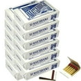 thumbnail image 2 of (2 pack) D.D. Bean & Sons White 600 Matchbooks, Wedding Birthday Wholesale, Made in America, 12 Pack, 2 of 5