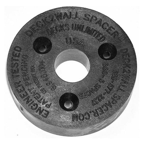 D2W38-10PK Spacer 2" X 1/2" Thick 10 Per Pack