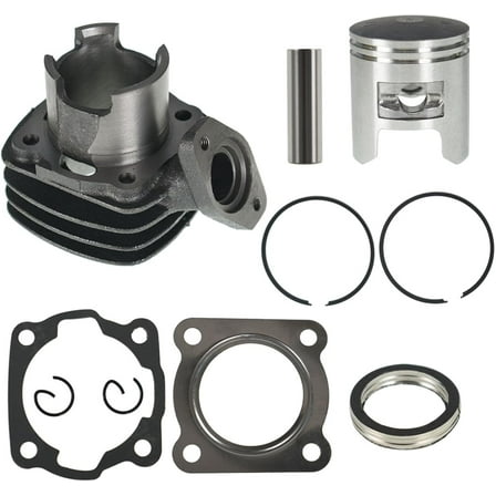 LABLT Cylinder Piston Top End Kit Replacement for Honda Spree NQ50 1984-1987