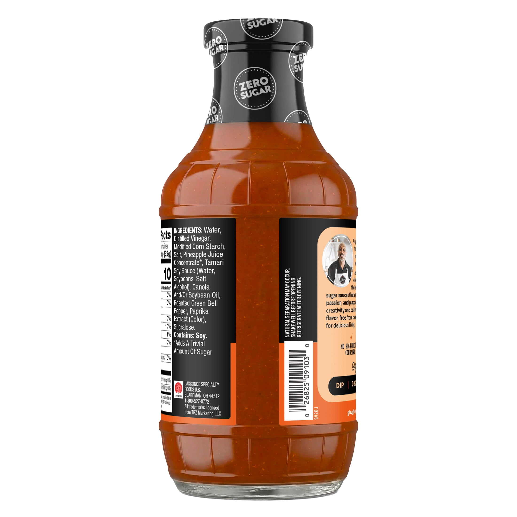 G Hughes Zero Sugar Sweet & Sour Dipping Sauce 17 oz