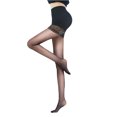 thumbnail image 2 of SDNall Sheer Tights for Women Summer Thin High Elasticity Footed Pantyhose with Reinforced Toe for Daily Wear and Casual Outfits, 2 of 3