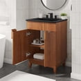 thumbnail image 4 of Modway Miles 24” Bathroom Vanity in Black Walnut, 4 of 12