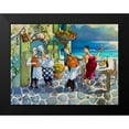 thumbnail image 2 of West, Ronald 24x19 Black Modern Framed Museum Art Print Titled - Dancing Waiter, 2 of 5