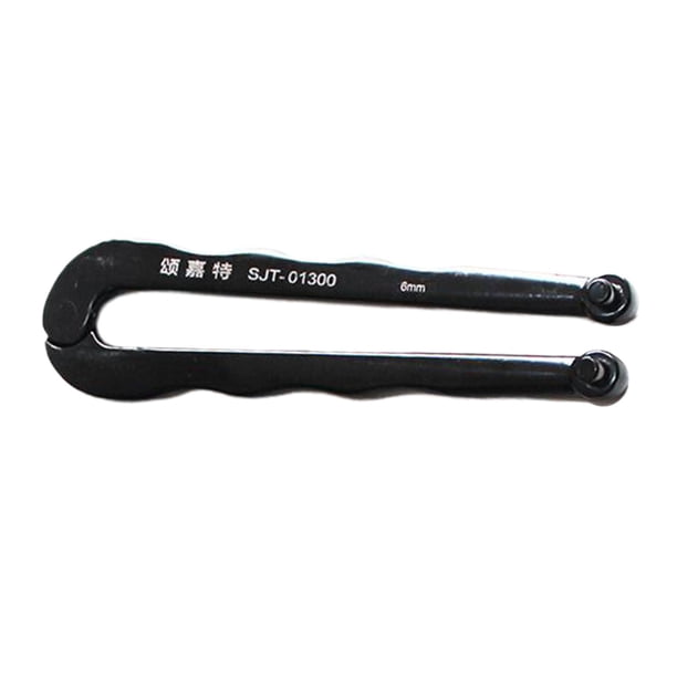 Llave Inglesa Ajustable Sunnimix de Acero Acabado Negro Tuerca Redonda 6 mm