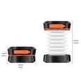 thumbnail image 5 of 2-Pack Portable Folding Solar Camping Lantern, Mini USB Rechargeable, IPX4 Waterproof for Indoor & Outdoor Camping, Fishing, Emergency Power Outages, Hurricane, Storm, 5 of 5