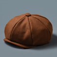 thumbnail image 4 of CoCopeaunts Newsboy Cap for Men 8 Panels Hat Spring Autumn Classic Octagonal Hat Flat Caps Women Beret Hats for Women, 4 of 6