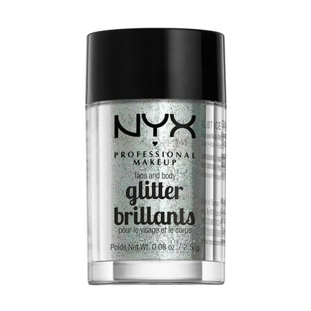 NYX Professional Makeup Face & Body Glitter, Ice (Best Makeup For Ice Pick Scars)