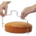 thumbnail image 4 of Naiovety Slicing Tools Adjustable Stainless Steel Bread Pastry Pizza Baking Kitchen Chopper Leveler Accessories Cake Strings Type3 NO3, 4 of 6