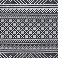 thumbnail image 4 of SAFAVIEH Cedar Brook Lynette Southwestern Cotton Runner Rug, Black/Ivory, 2'3" x 8', 4 of 5
