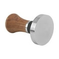 thumbnail image 1 of Coffee Tamper, Ergonomic Design Handle Walnut Stainless Steel  Tamping Effect Rustproof Coffee Powder Tamper  For Home 53mm/2.1in, 1 of 8