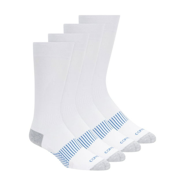 Copper Fit 4-Pack Compression Over the Calf Sock