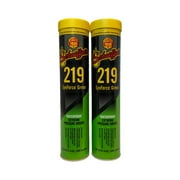 Schaeffer's 219 2 Pack SynForce Green Waterproof Grease Synthetic Wheel Bearing