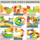 thumbnail image 4 of Set de tren de juguete Wdebay Klick Rail Electric 3D Magic para niños de 3 a 8 años, 4 of 8