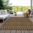 thumbnail image 6 of Addison Rugs Chantille Indoor/Outdoor Transitional Stripes Brown Washable Rectangle Rug, 10' x 14', 6 of 6