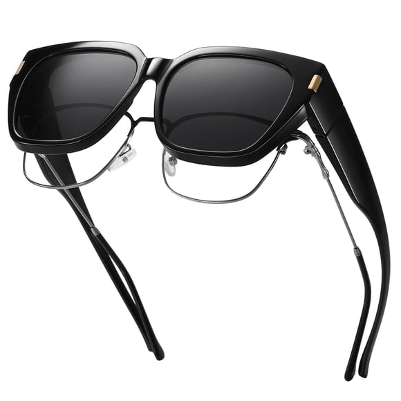 Gafas de Sol Polarizadas UV400 HAOLOTA para Usar Sobre Anteojos - Mujer y Hombre