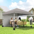 thumbnail image 2 of Outsunny 10' x 10' Pop Up Canopy Tent with Removable Sidewalls Carry Bag, 2 of 10
