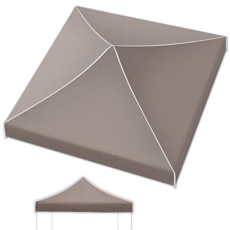 Yardgrow Replacement Canopy for 10'x10' Ez POP UP Tent Instant Gazebo Polyester Cover ONLY(Frame is not Included)
