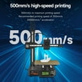 thumbnail image 4 of KINGROON 3D printer,Printer 500mm/s Speed Pei Support 36-point Aluminum And Ceramic With All Aluminum All Aluminum And Ceramic3 Speed With All 3 Linear Rail Linear Rail Pei Rail Pei Support, 4 of 7