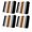 Black, variant on Outdoor Patio Cushion Covers 2 Pack Orange Boho Patio Chair Cushion Covers with Ties and Zipper Brown Stripes Bohemian Style Waterproof Outdoor Seat Cushion Covers for Patio Furniture 22"x22"