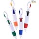 thumbnail image 2 of Pack of 10Bulk Mini 4-in-1 Multi-Colored Ink Ballpoint Pens with Keychain for Adults, Kids, Nurses, School, 2 of 4