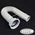 thumbnail image 3 of Kitchen Sink Sewer Kit Washing Machine Drain Hose Thick Discharge Hose Extension Pipe for 58mm, 3 of 7
