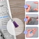 thumbnail image 2 of Qarigey 100 Pieces/Set Acrylic Key Ring Blank Keychain Keyring DIY Replacing Decor Making Paintable Crafts Decorative Decorative Ropa, zapatos y accesorios Miscelánea, 2 of 6