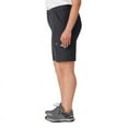 thumbnail image 3 of Dickies Women's Plus Cooling Slim Fit Cargo Shorts, 10", Black, 16W, 3 of 5