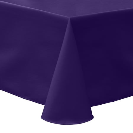 

Ultimate Textile Poly-cotton Twill 54 x 120-Inch Oval Tablecloth