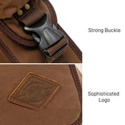 Ueasy Unisex Canvas Crossbody Sling Bag - Multi-Wear Chest Backpack for Travel, Hiking & Daily Commute