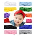 thumbnail image 1 of Pack de 12 diademas elásticas de nailon para bebé niña Zefei Wu 9024735038788, 1 of 5