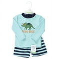 thumbnail image 2 of Hudson Baby Boys Swim Rashguard Set, Dino-Mite, 4T, 2 of 4