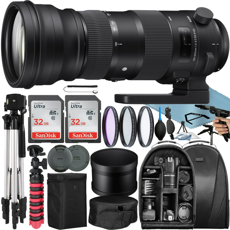 Sigma 150-600mm F/5-6.3 DG OS HSM Sports Lens for Canon EF Sigma 150-600mm F/5-6.3 DG OS HSM Sports Lens for Canon EF