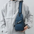 thumbnail image 1 of Chest Bag For Men- Shoulder Bag-simply And Casual Trend-multi-functional Bag For Men-small Backpack-fashionable Chest Bag, 1 of 4