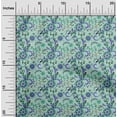 thumbnail image 2 of oneOone Velvet Mint Green Fabric Asian Suzani Craft Projects Decor Fabric Printed By The Yard 58 Inch Wide, 2 of 5