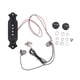 thumbnail image 1 of Arnés de cableado de pastilla de plástico sola bobina con perilla de tono de para piezas de guitarra eléctrica de, 1 of 9