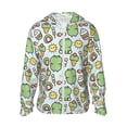 thumbnail image 1 of Fotbe Frog With Sweet Chaqueta con Protección Solar UPF 50+ para Hombre y Mujer, Camisa con Capucha y Bolsillos-3X-Large, 1 of 7
