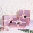 thumbnail image 1 of 3pcs, Large Size Pink Gift Boxes With Ribbon For Presents, Birthday Gift Box, Wedding Present, Candy Box, Gift Box, Small Business Supplies, Packaging Box, Wedding Decorations, Wedding, Gift Box, Wedd, 1 of 4
