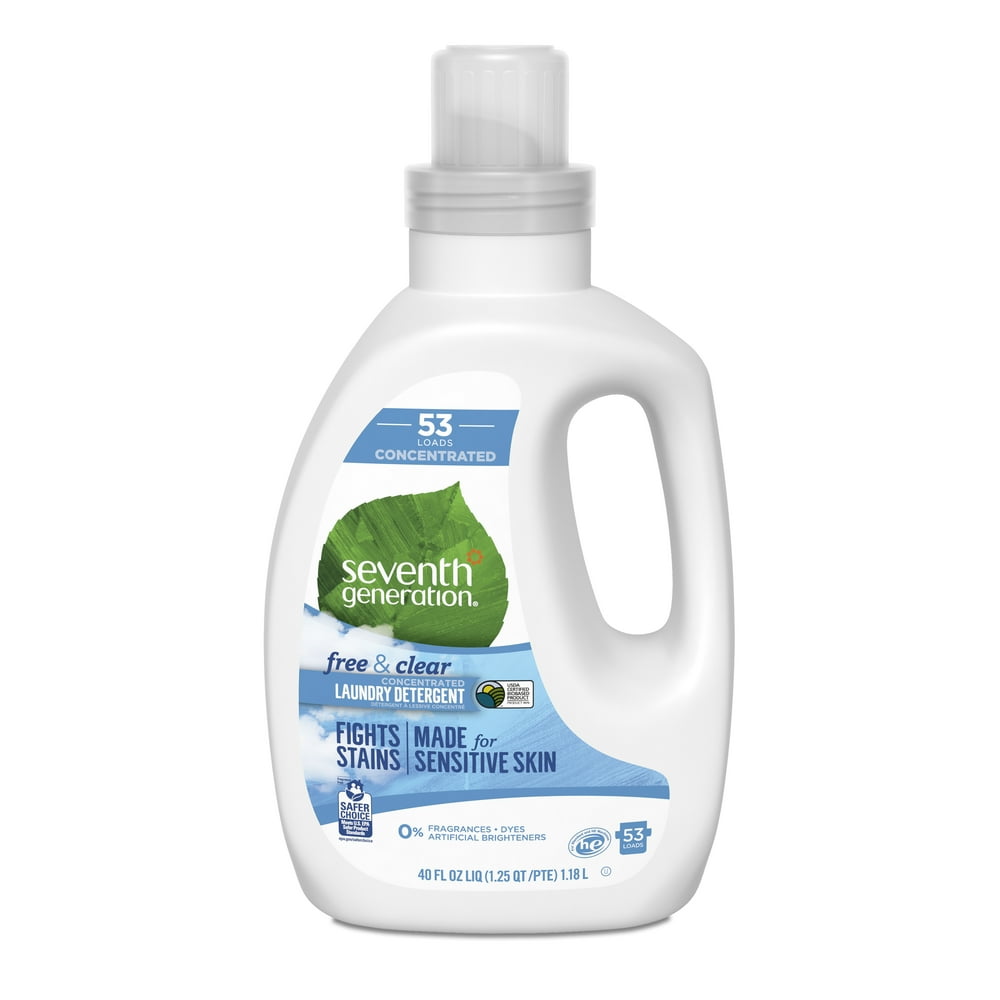 Seventh Generation FragranceFree Concentrated Liquid Laundry Detergent