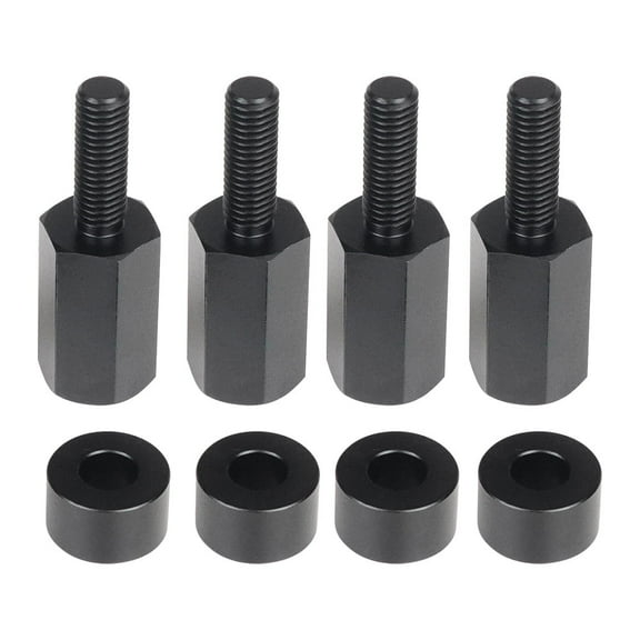 4pcs Seat Riser Black Lift Up UTV Seat With Pads For Can Am X3 Models All Years