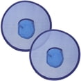 thumbnail image 3 of Miangastore Blue Foldable Hand Fans for Performance Lightweight Portable Fans Easy to Carry and Store Circular Fan 2 Pieces, 3 of 8