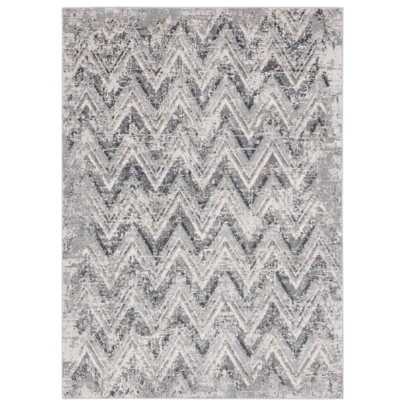 United Weavers Austin Area Rug 4540 20076 Gemology Onyx Rows Chevrons 9' 10" x 13' 2" Rectangle
