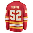 thumbnail image 3 of Men's Fanatics MacKenzie Weegar Red Calgary Flames Home Breakaway Player Jersey, 3 of 3
