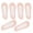 Pink, variant on Elastic Design Socks Summer Thin Socks 3 Pairs High Heels Invisible Low cut Sallow Thin Solid Color High Elasticity slip Silicone Sweat absorption