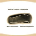 thumbnail image 3 of Purse Organizer Insert, Felt Handbag Shaper, 5.3"x2"x4", Beige, 3 of 6