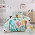 thumbnail image 2 of 3D Geometric Colorful Abstract Quilt Cover Set Bedding Set Duvet Cover, 2 of 7